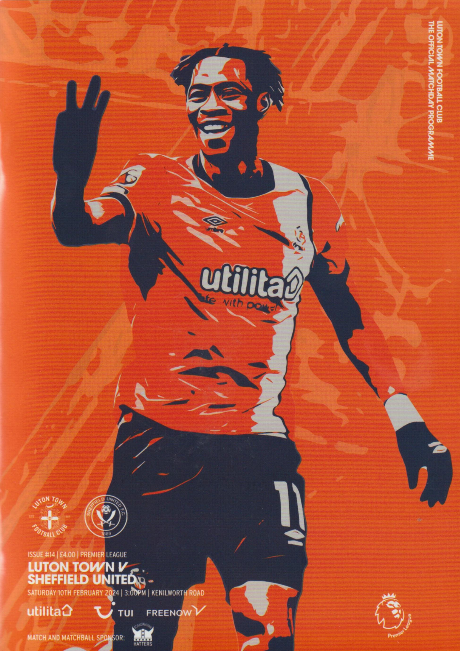 LUTON TOWN v SHEFFIELD UNITED 2023/24